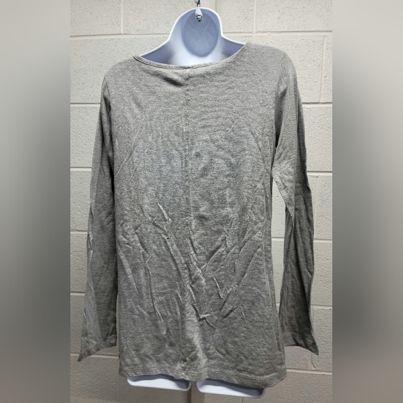 Rocket City Huntsville MiLB Trash Pandas Gray sz L Long Sleeve Tee Shirt - Picture 2 of 3